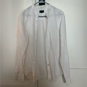 Club Monaco Linen Button Up